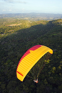 Paragliding in San Gil, adventure sports capital of Colombia, San Gil, Colombia, South America