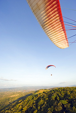 Paragliding in San Gil, adventure sports capital of Colombia, San Gil, Colombia, South America