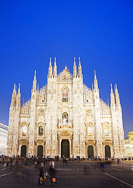 Duomo (Milan Cathedral), Milan, Lombardy, Italy, Europe 