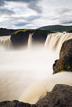 Godafoss waterfall, Northern Region, Iceland, Polar Regions