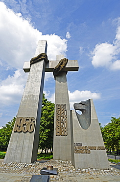 Monument to Victims of June 1956, Poznan, Poland, Europe