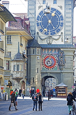 Zytglogge astronomical clock, Bern, Switzerland, Europe