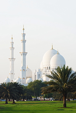 Sheikh Zayed Grand Mosque, Abu Dhabi, United Arab Emirates, Middle East