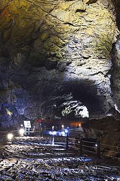 Manjanggul Lava Tube, UNESCO World Heritage Site, Jeju Island, South Korea, Asia