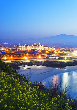 Coastal scenery at Gimnyeong Seongsegi beach resort, Jeju Island, South Korea, Asia