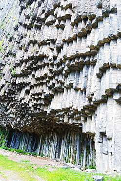 Symphony of Stones basalt columns, UNESCO World Heritage Site, Garni, Kotayk Province, Armenia, Caucasus, Central Asia, Asia