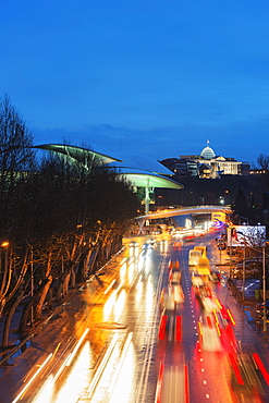 Public Service Hall, House of Justice and Presidential Palace, Tbilisi, Georgia, Caucasus, Central Asia, Asia