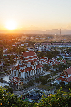 Wat Thammikaram Worawihan temple, Prachuap Kiri Khan, Thailand, Southeast Asia, Asia