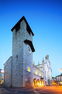 Como Cathedral dedicated to the Assumption of the Blessed Virgin Mary, Como Town, Lake Como, Lombardy, Italian Lakes, Italy, Europe