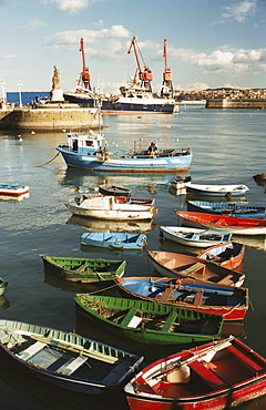 Port of Santurtzi, northern Spain, Europe