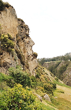 Cara del Inca (Face of Inca), Ingaprica, Ecuador, South America