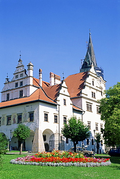 Renaissance Gothic town hall dating from 1551, Levoca, Spis, Presov region, Slovakia, Europe