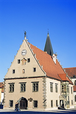 Renaissance town hall dating from 1509, one of the most unique Renaissance structures in the world, Radnicne Square, Bardejov, UNESCO World Heritage Site, Presov region, Slovakia, Europe