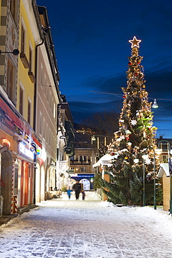 Christmas market, Haupt Square, Schladming, Steiermark, Austria, Europe