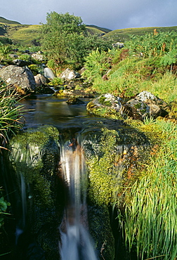 Mountain stream, Inverpolly, Highland region, Scotland, United Kingdom, Europe