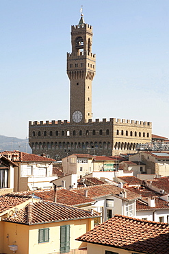 Palazzo Vecchio, UNESCO World Heritage Site, Florence, Tuscany, Italy, Europe