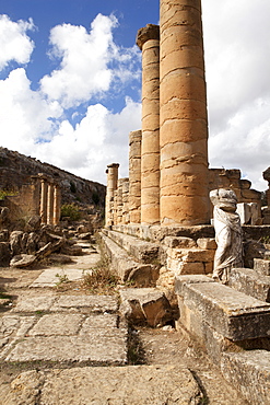 The Temple of Apollo, Cyrene, UNESCO World Heritage Site, Libya, North Africa, Africa 