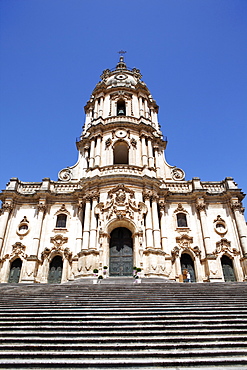 The Duomo of San Giorgio, Modica, Sicily, Italy, Europe