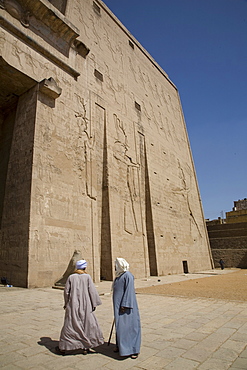 The Temple of Edfu, Egypt, North Africa, Africa