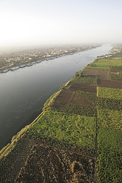 A view of the River Nile, Egypt, North Africa, Africa