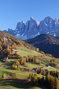 Santa Maddalena, Val di Funes, Dolomites, Bolzano province, Trentino-Alto Adige, Italy, Europe