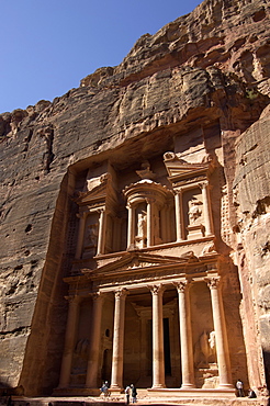 The Treasury (Al Khazneh) (El Khazneh) (Al Khazna), Petra, UNESCO World Heritage Site, Jordan, Middle East