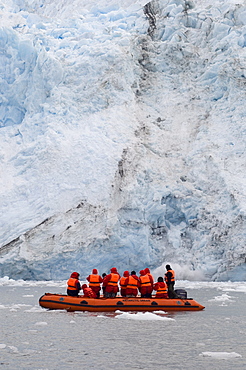 Garibaldi Glacier, Darwin National Park, Tierra del Fuego, Patagonia, Chile, South America