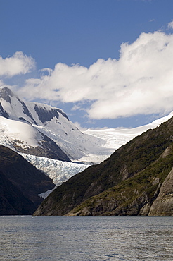 Garibaldi Glacier, Garibaldi Fjord, Darwin National Park, Tierra del Fuego, Patagonia, Chile, South America