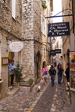 St. Paul de Vence, Alpes Maritimes, Provence, Cote d'Azur, France, Europe