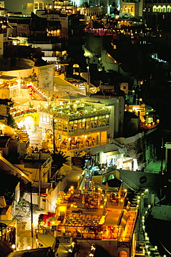 Fira, island of Santorini (Thira), Cyclades Islands, Aegean, Greek Islands, Greece, Europe