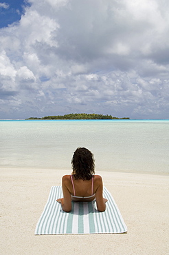 Blue Lagoon, Rangiroa, Tuamotu Archipelago, French Polynesia, Pacific Islands, Pacific