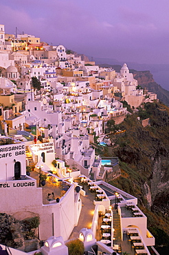 Fira, island of Santorini (Thira), Cyclades Islands, Aegean, Greek Islands, Greece, Europe