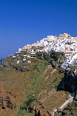 Imerovigli, island of Santorini (Thira), Cyclades Islands, Aegean, Greek Islands, Greece, Europe