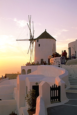 Oia (Ia), island of Santorini (Thira), Cyclades Islands, Aegean, Greek Islands, Greece, Europe