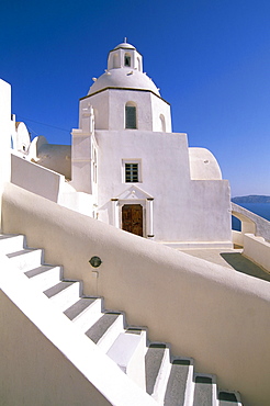 Fira, island of Santorini (Thira), Cyclades Islands, Aegean, Greek Islands, Greece, Europe