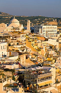 Fira, island of Santorini (Thira), Cyclades Islands, Aegean, Greek Islands, Greece, Europe