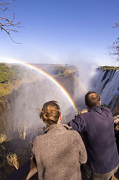 Victoria Falls, UNESCO World Heritage Site, Zambesi River, Zambia, Africa