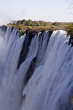 Victoria Falls, UNESCO World Heritage Site, Zambesi River, Zambia, Africa