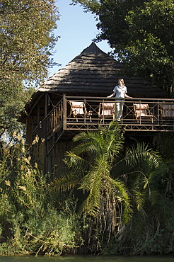 Lunga River Lodge, Kafue National Park, Zambia, Africa