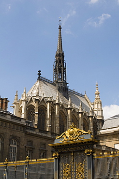 Sainte-Chapelle, Ile de la Cite, Paris, France, Europe