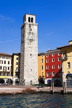 Apponale Tower, Piazza 3 Novembre, Riva del Garda, Lago di Garda (Lake Garda), Trentino-Alto Adige, Italian Lakes, Italy, Europe