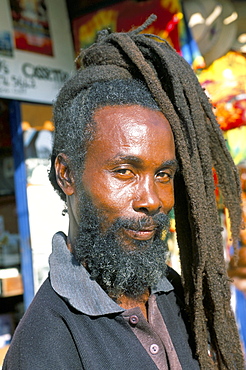 Rasta man, Ocho Rios, Jamaica, West Indies, Central America