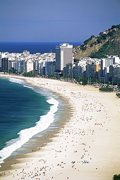 Copacabana beach, Rio de Janeiro, Brazil, South America