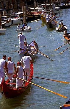 Regatta, Redentore feast, Venice, Veneto, Italy