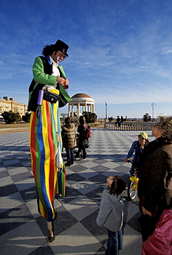 Mascagni terrace, Livorno, Tuscany, Italy