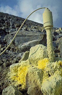 Instrument sending physical values to CNR, CNR volcanology research, Aeolian Islands, Sicily, Italy