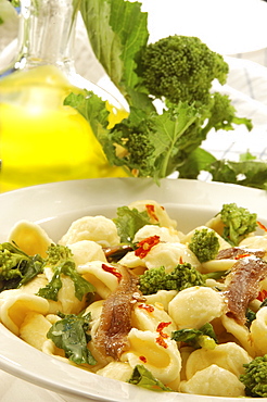 Orecchiette with turnip tops, Italy