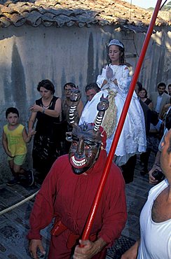 Santa Sucia feast, Savoca, Sicily, Italy