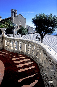 IX April square, Taormina, Sicily, Italy