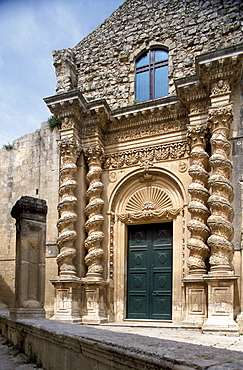 Church of Annunziata, Palazzolo Acreide, The baroque in Sicily, Italy